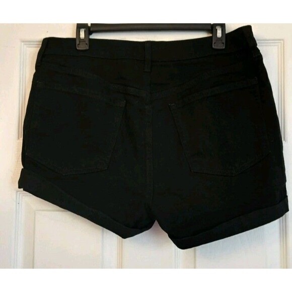 Old Navy Womens High Rise Wow HR Short Black Jack Jean Shorts Size 14 3" Plus Sz - Picture 4 of 12
